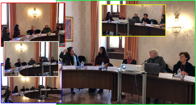 6 marzo 2018. L'incontro si è svolto nell'Aula Consiglio del Rettorato di Cagliari