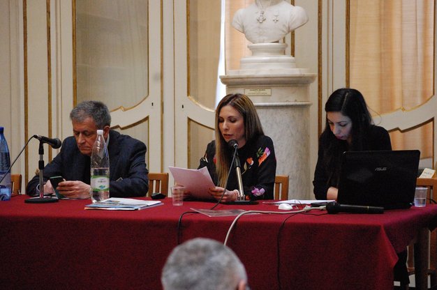 Anna Corrias e Laura Follesa al convegno internazionale "Il pensiero per immagini e le forme dell'invisibile"