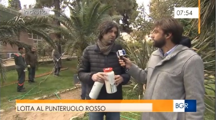 Gianluca Iiriti intervistato dal TG della RAI