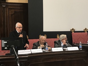 Pasquale Mistretta, rettore per 18 anni dell'ateneo cagliaritano, ha ricordato i primi incontri, in Commissione edilizia negli anni '60, con Antonio Spanedda