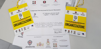 Nei prossimi giorni la correzione dei test, il 10 aprile la cerimonia di premiazione dei vincitori e la proclamazione della squadra di partecipanti sardi alla finale nazionale di Milano