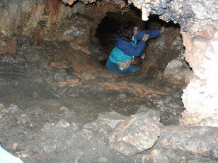 Un'immagine della grotta